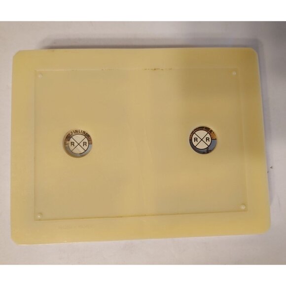 NOS Railroad Mainliner Train Playing Cards 2 Decks, Sealed In Plastic Container - Picture 2 of 2